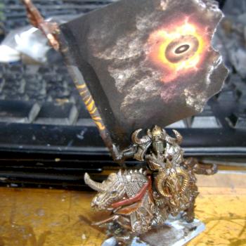 Chaos knight standard bearer by minchan