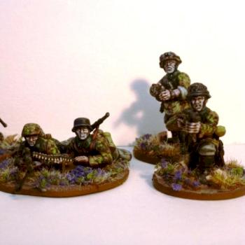 Waffen SS Grenadiers by Volley Fire