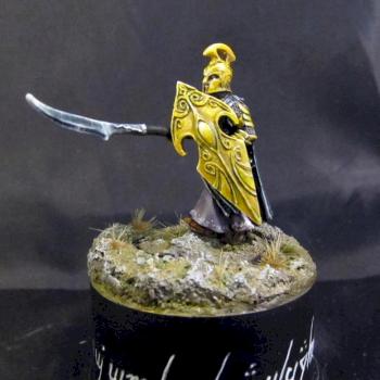 LoTR elf spearman by Plebicidal