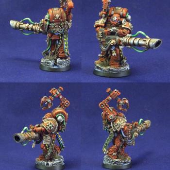 Techmarine with conversion beamer by Bozo