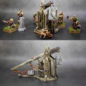 Bretonnian Trabuchet by peloso