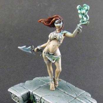 White speaker pinup by Plebicidal