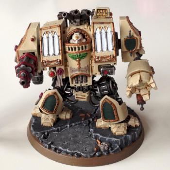 Dark Angels Venerable Dreadnought (Warhammer 40k) by uyildir
