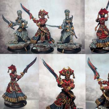 Makeda & the Exalted Court - Hordes - Skorne by HudsonH