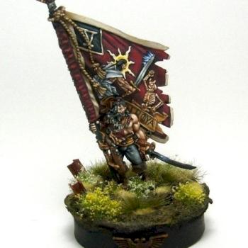Vostroyan Standard bearer by Bear