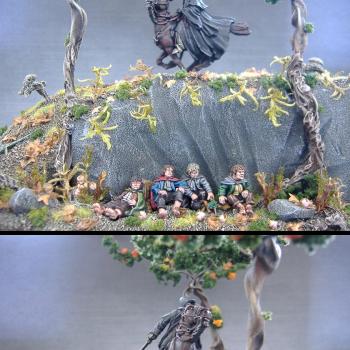 Short-Cut to Mushrooms diorama by Vaeroun