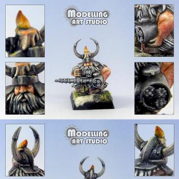 Dwarf Miner by Modelling Art Studio
