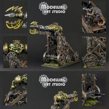 Skaven Warp Cannon by Modelling Art Studio