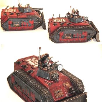 Pair of Inquisitorial Chimeras by eternal_twilight