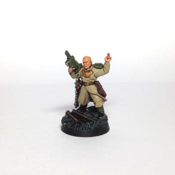 Imperial Guard Platoon Commander by Floki_Agnarsson
