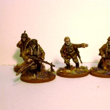 Waffen SS Grenadiers by Volley Fire