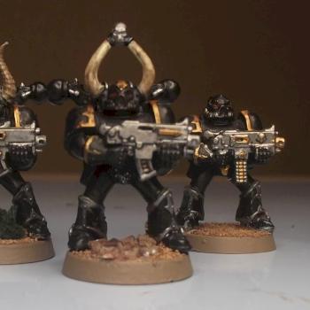 Chaos Space Marines by Count Ziero