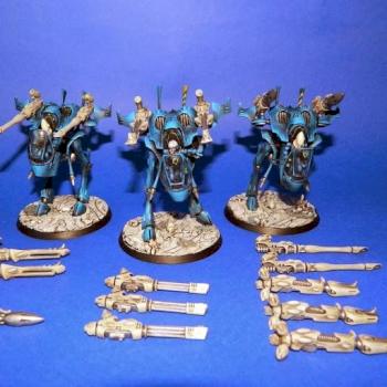 Eldar Alaitoc War Walker by Munigrot
