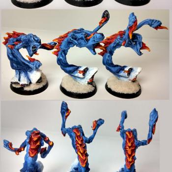 Flamers of Tzeentch by B3H3M0TH