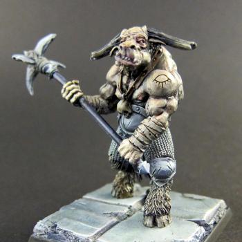 Minotaur 1 from Mierce miniatures by Plebicidal