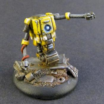 CL4P-TP, Odd Bot from Silent Spectre by Plebicidal