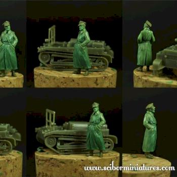 Polish officer 1:72 scale by Scibor