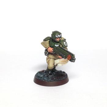 Imperial Guard Veteran with Shotgun by Floki_Agnarsson
