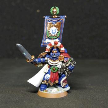 WH40k SpaceMarine Captain by windcode