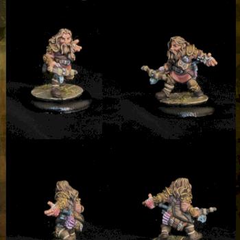 Snorri, Dwarf Solo by belminiart