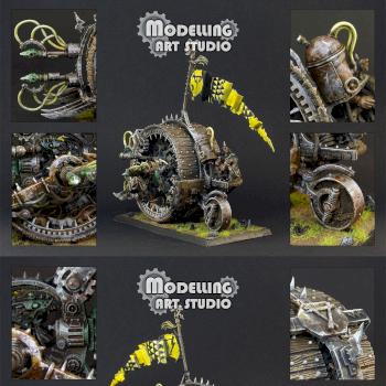 Skaven Doomwheel by Modelling Art Studio