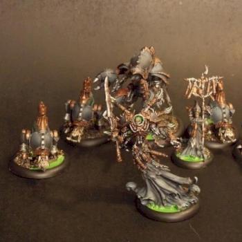 Cryx Asphyxious, Defiler, Deathripper, Leviathan by Benjifriend