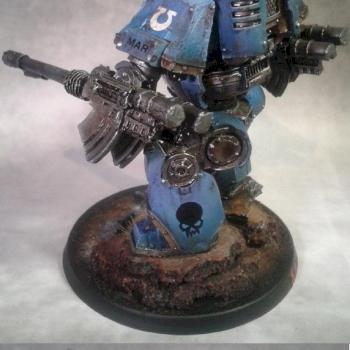 ultramarine relic contemptor dreadnought by klint