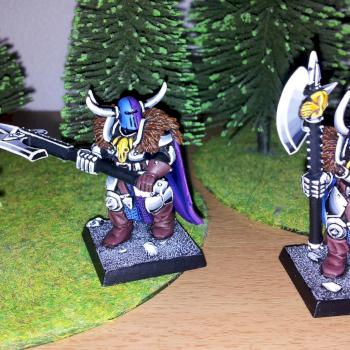 Slaanesh Chaos Warriors by Deamonslayer