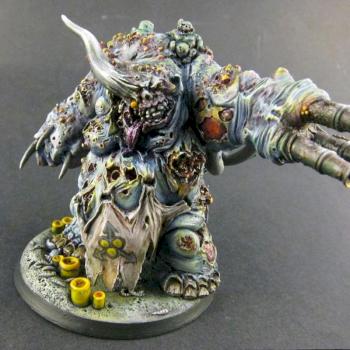 Nurgle daemon prince by Plebicidal