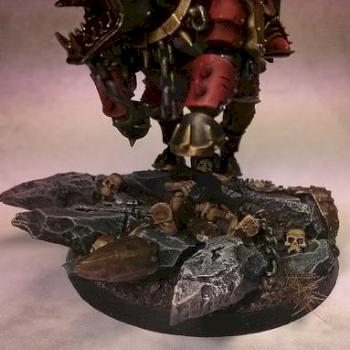 Chaos Lord on Juggernaut by waaaghschale