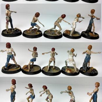 Wargames Factory Zombie Chicks by B3H3M0TH