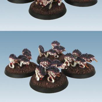 Tyranid Ripper Swarm by aurelio