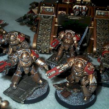 Minotaur Space Marine Terminators by Schism20