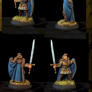Male Warrior w Claymore by belminiart