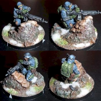 Infinity Ariadna Zouaves HMG by bajdur