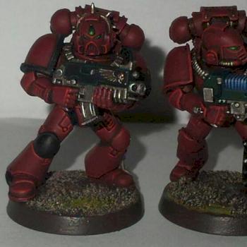 Blood Angel Tac Marines by Schism20