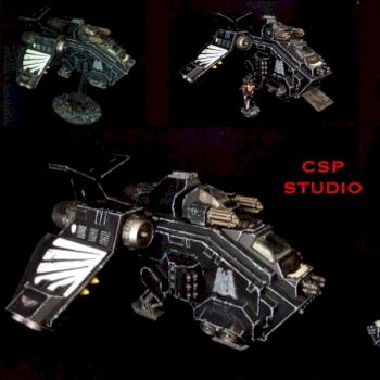 Ravenwing Stormraven Gunship by CSP STUDIO