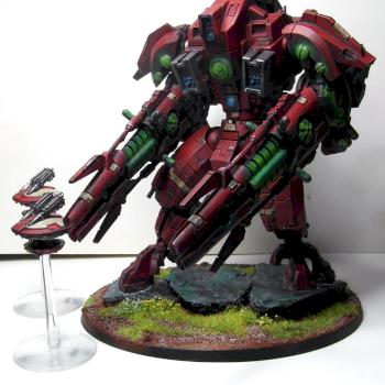 TAU XV107 R'VARNA BATTLESUIT by baddruck
