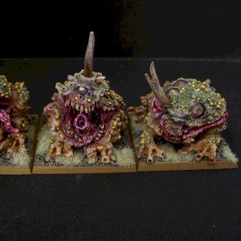 Nurgle plague toads by APM Studio