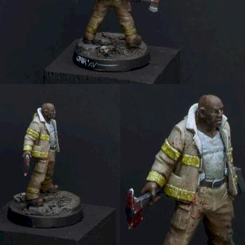 Levon, the Firefighter by jarhead