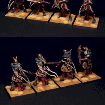 Ushabti with Great Weapons by UnlimitedColours