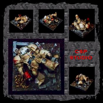 Objective Marker - Fallen Deathwing Terminator by CSP STUDIO