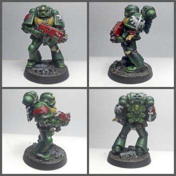 Dark Angels from Dark Vengeance starter set by Tevet