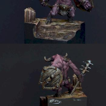 Berrock, Bull Warrior by jarhead