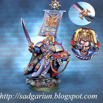 Ultramarines Captain by sadgar