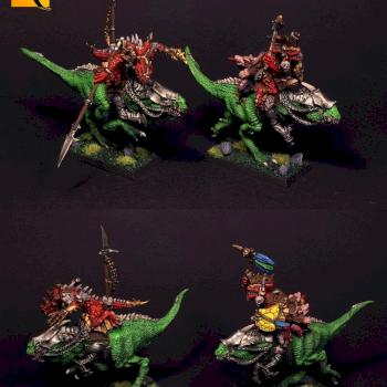 Saurus Oldblood on Cold One by UnlimitedColours