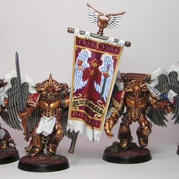Blood Angels Sanguinary Guard by Brother Charon