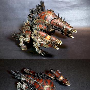 Khorne Forge Fiend by mephiston.eldorian