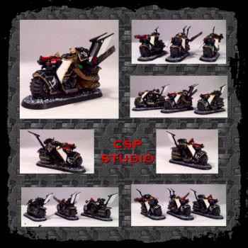 Ravenwing Bike Squad by CSP STUDIO