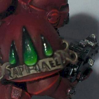 Blood Angel Shoulder pad by Schism20